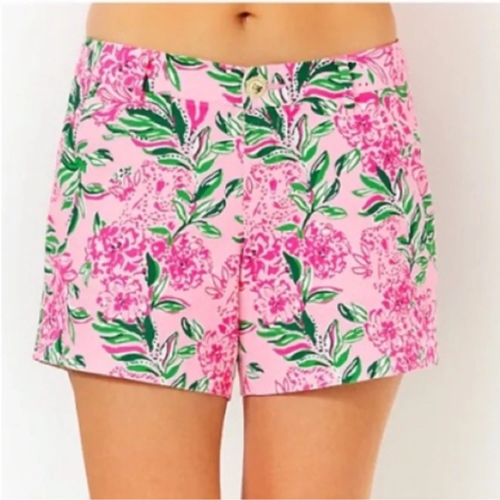 Lilly Pulitzer Callahan 5” Shorts-Conch Shell Pink NEW - Picture 4 of 12